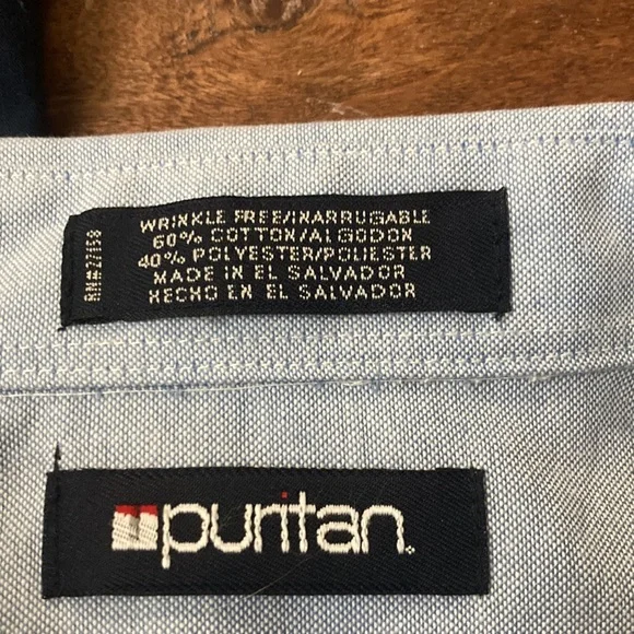 Two EUC Puritan Wrinkle Resistant Button Down Shirts - Picture 5 of 8